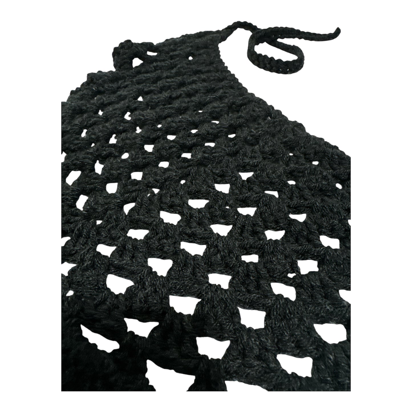 Crochete Bandana Dark Grey