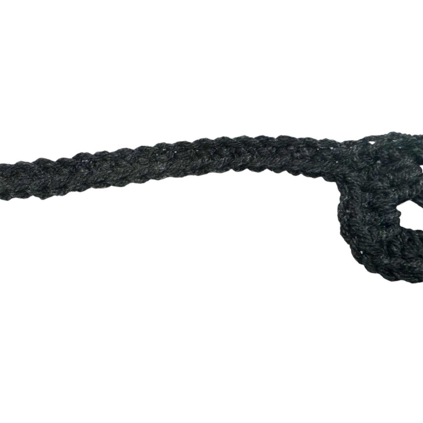 Crochete Bandana Dark Grey