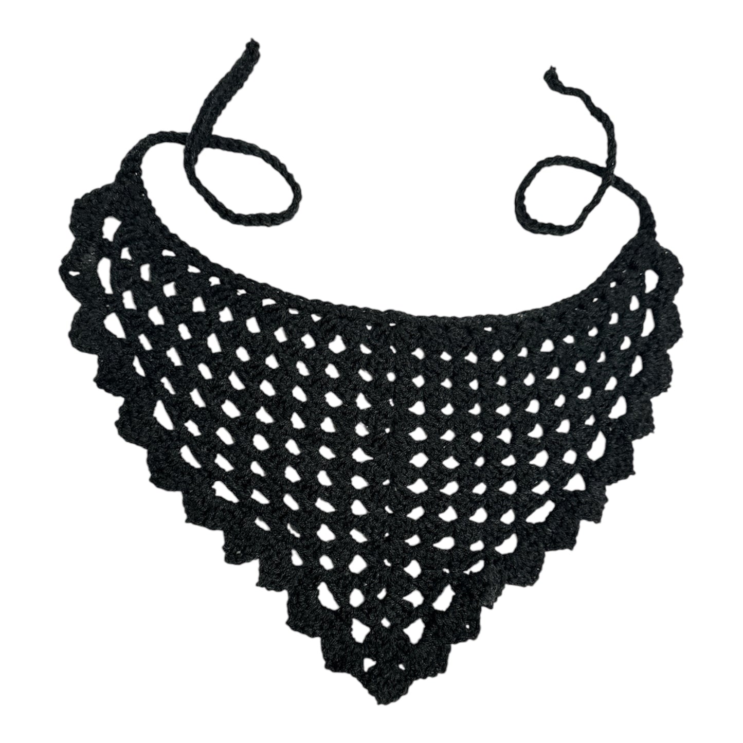 Crochete Bandana Dark Grey