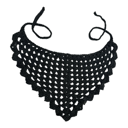Crochete Bandana Dark Grey