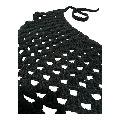 Crochete Bandana Dark Grey