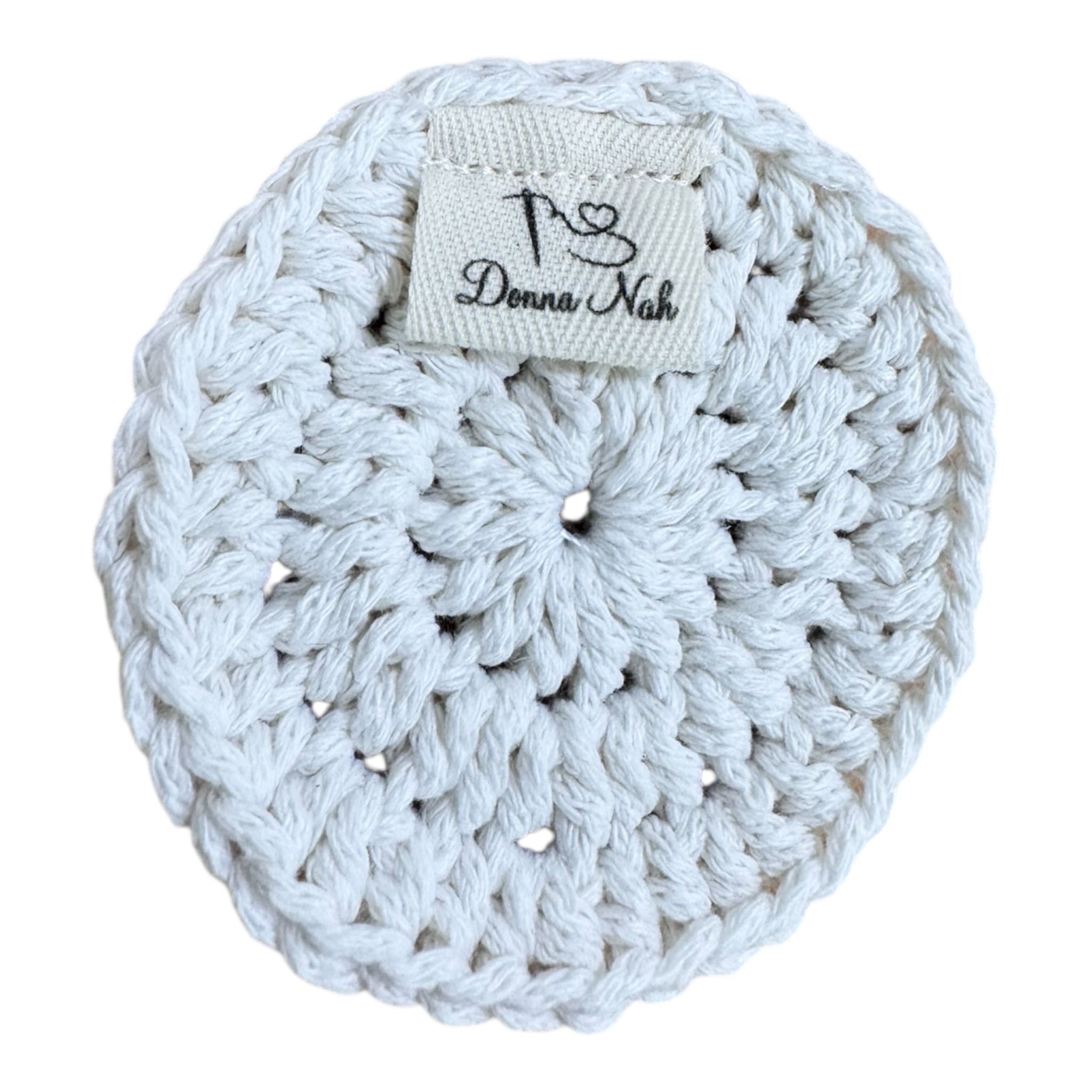 Car Cup Holder Coaster handmade crochet -  set of 02 -  Natural color